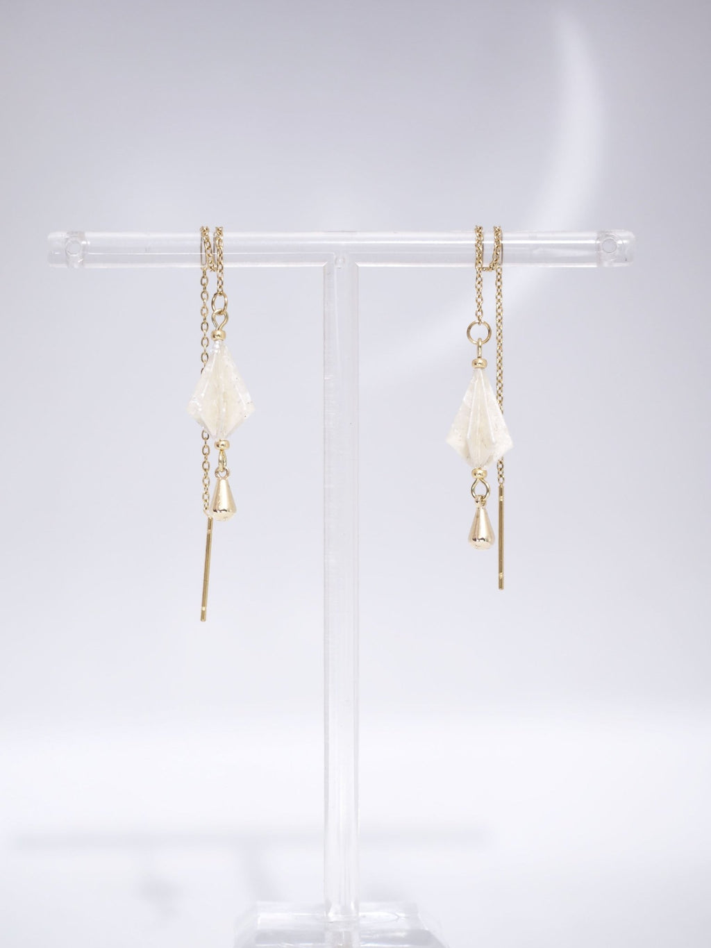 Boucles Drop Chain - Atelier Soya Paris