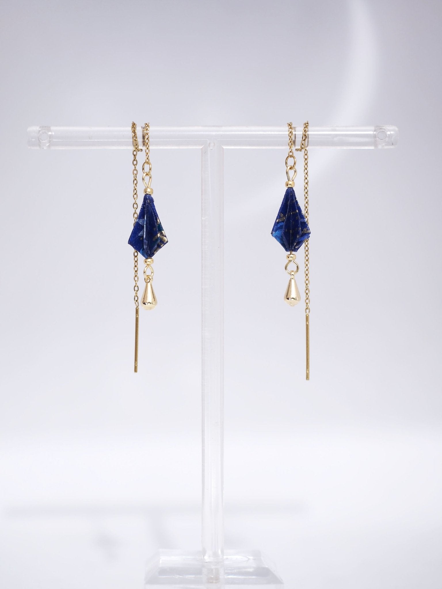 Boucles Drop Chain - Atelier Soya Paris