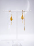 Boucles Drop Chain - Atelier Soya Paris