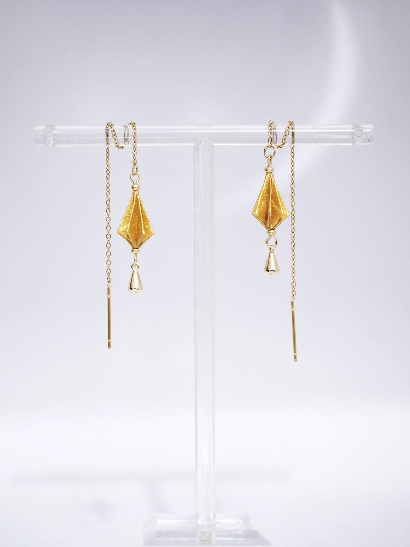 Boucles Drop Chain - Atelier Soya Paris