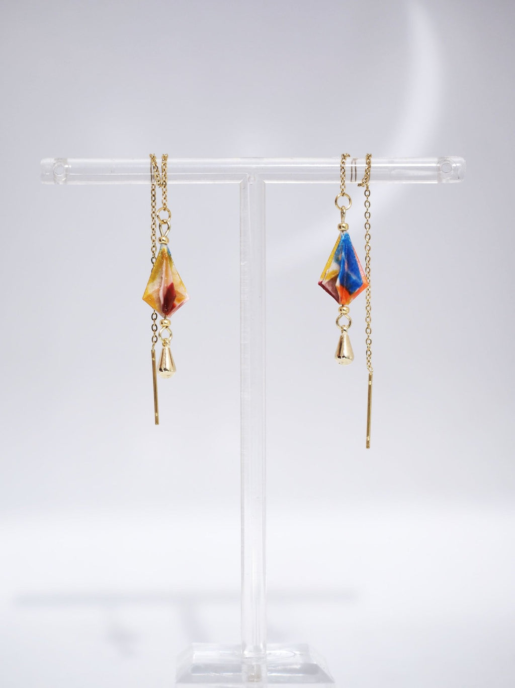 Boucles Drop Chain - Atelier Soya Paris