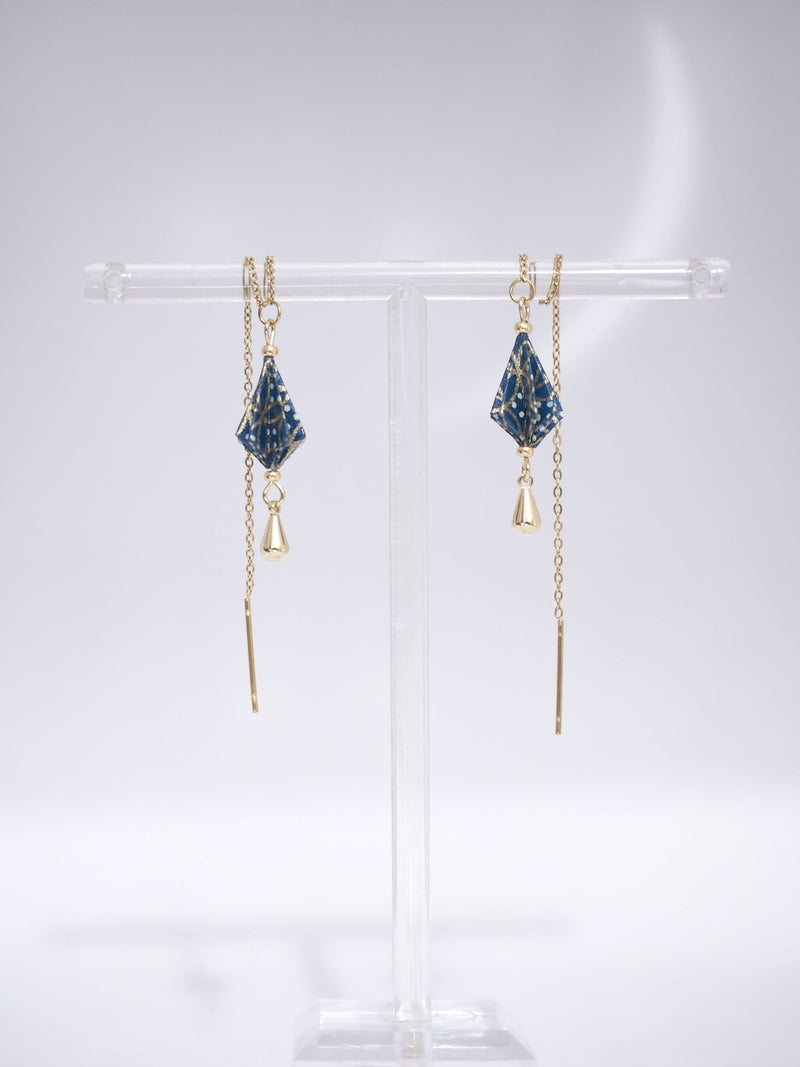 Boucles Drop Chain - Atelier Soya Paris
