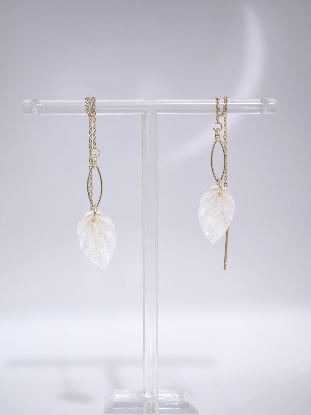 Boucles Leaf Chain - Atelier Soya Paris