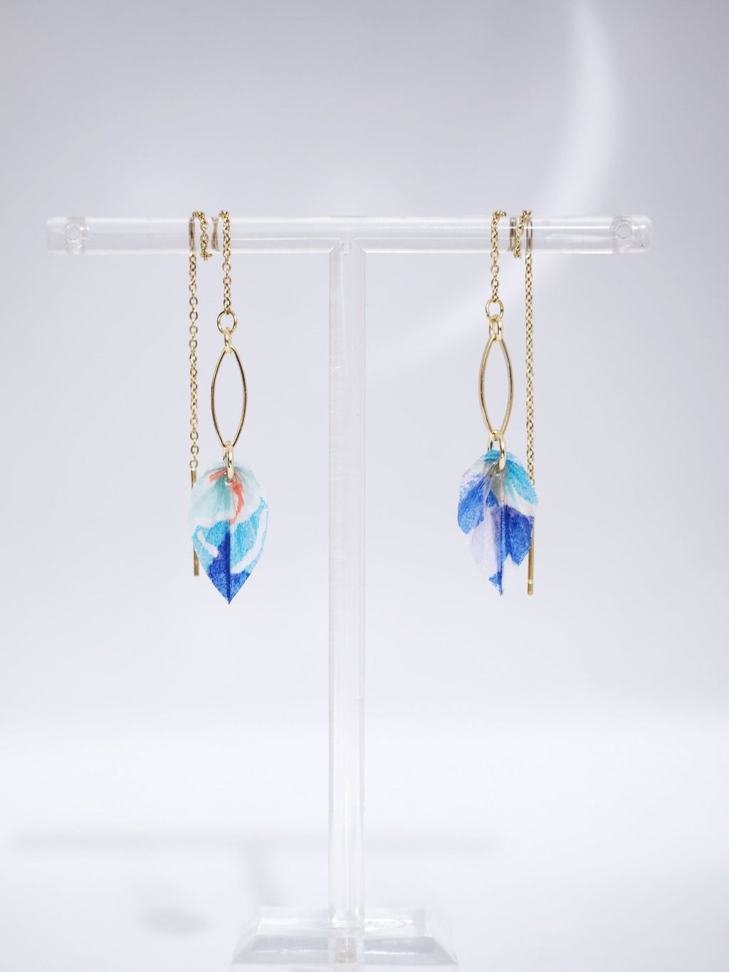 Boucles Leaf Chain - Atelier Soya Paris