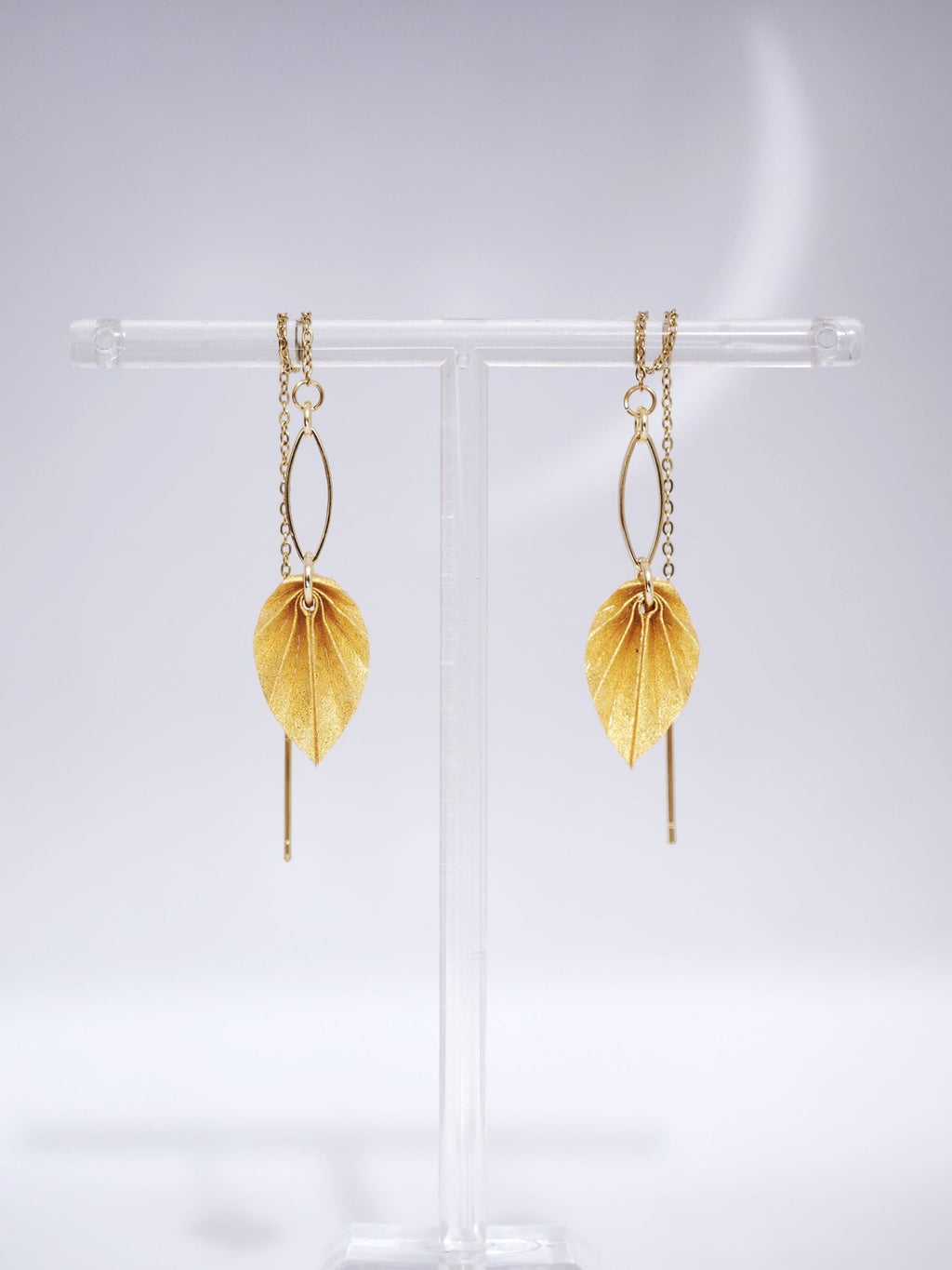 Boucles Leaf Chain - Atelier Soya Paris