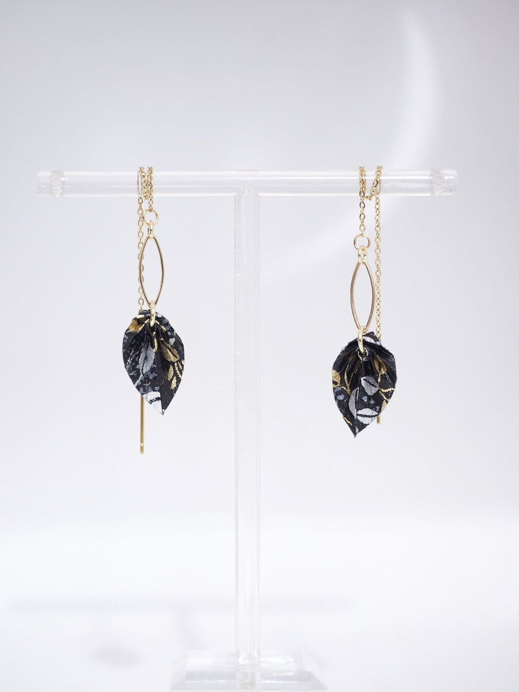 Boucles Leaf Chain - Atelier Soya Paris