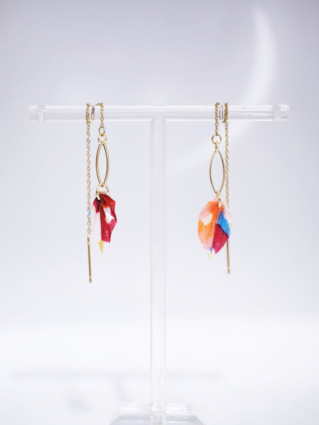 Boucles Leaf Chain - Atelier Soya Paris