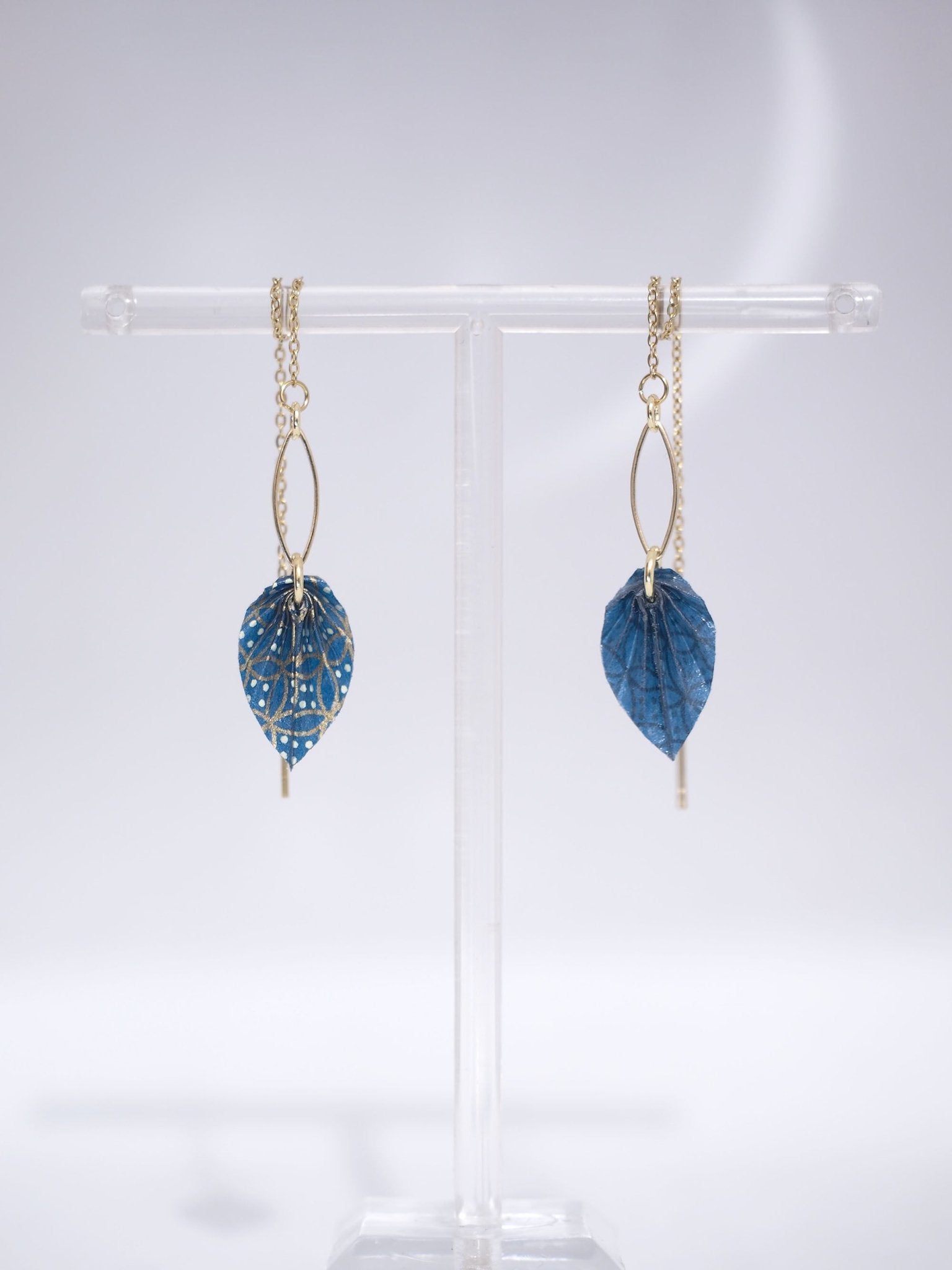 Boucles Leaf Chain - Atelier Soya Paris