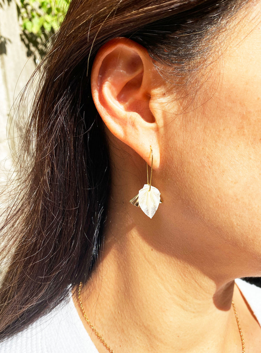 Boucles d’oreilles Leaf Fan