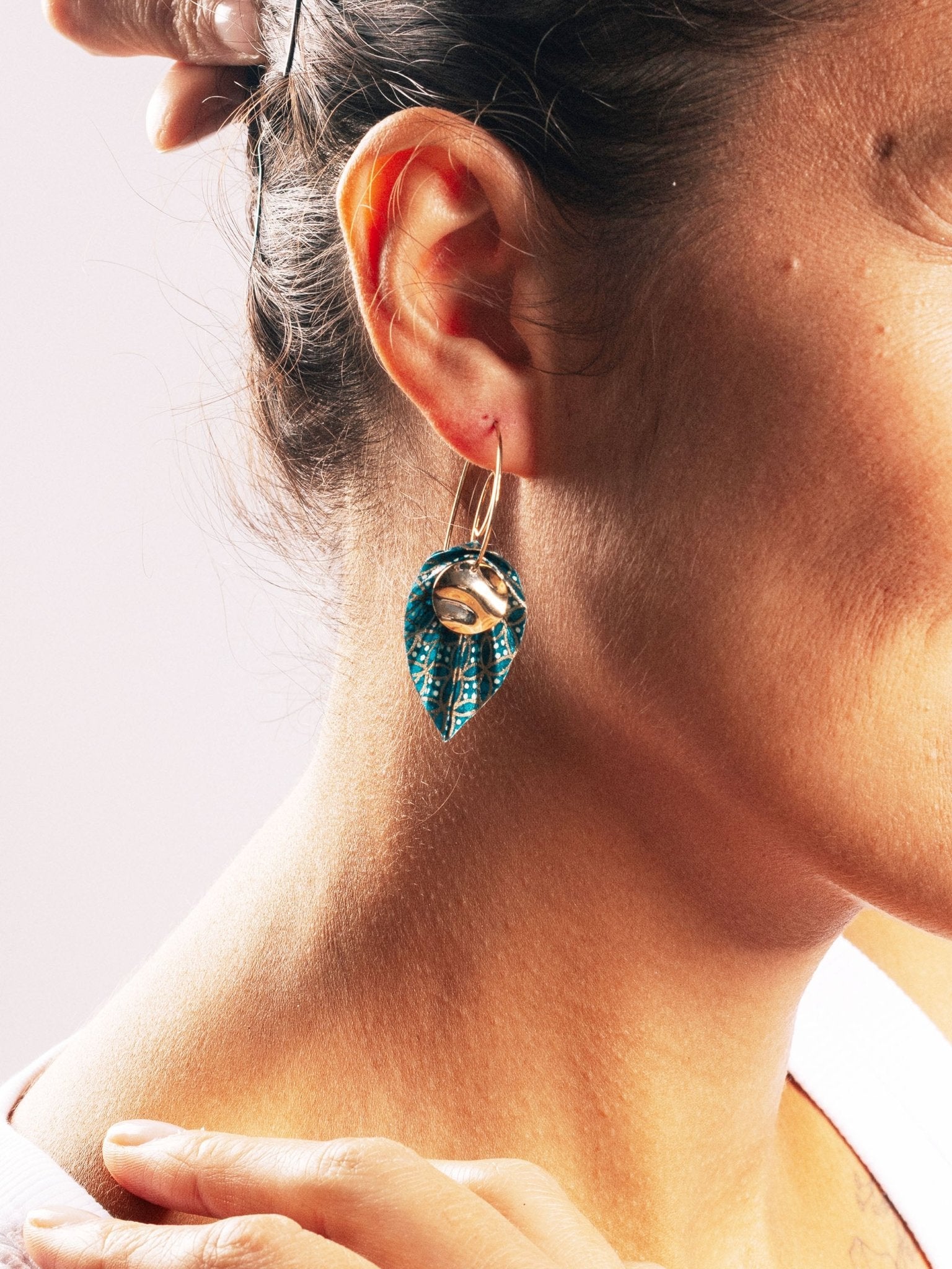 Boucles Leaf Maxi - Atelier Soya Paris