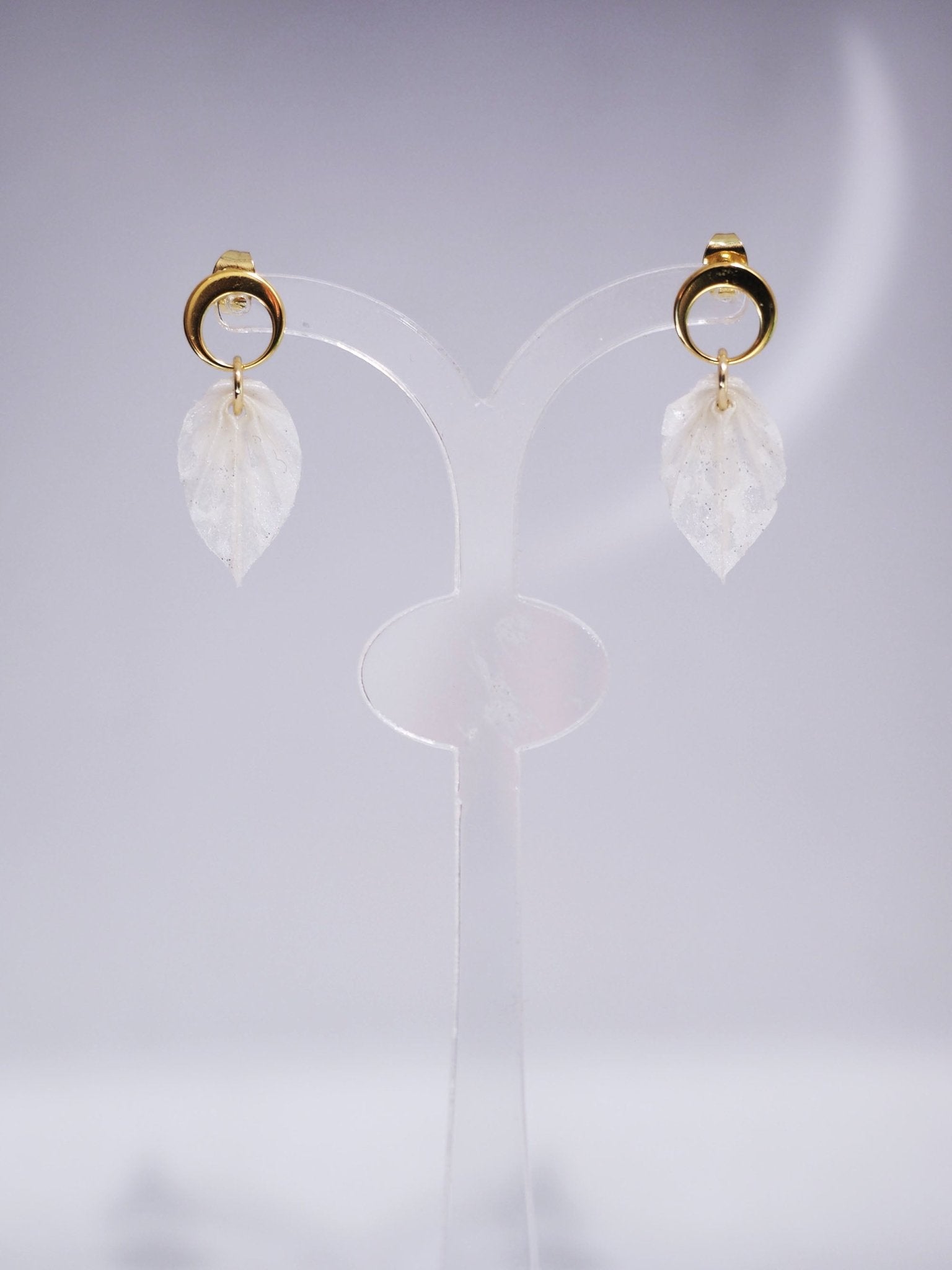 Boucles Leaf Mini - Atelier Soya Paris