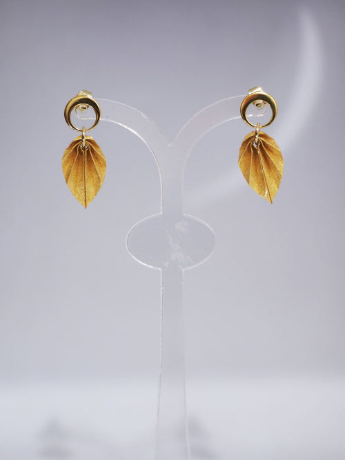 Boucles Leaf Mini - Atelier Soya Paris