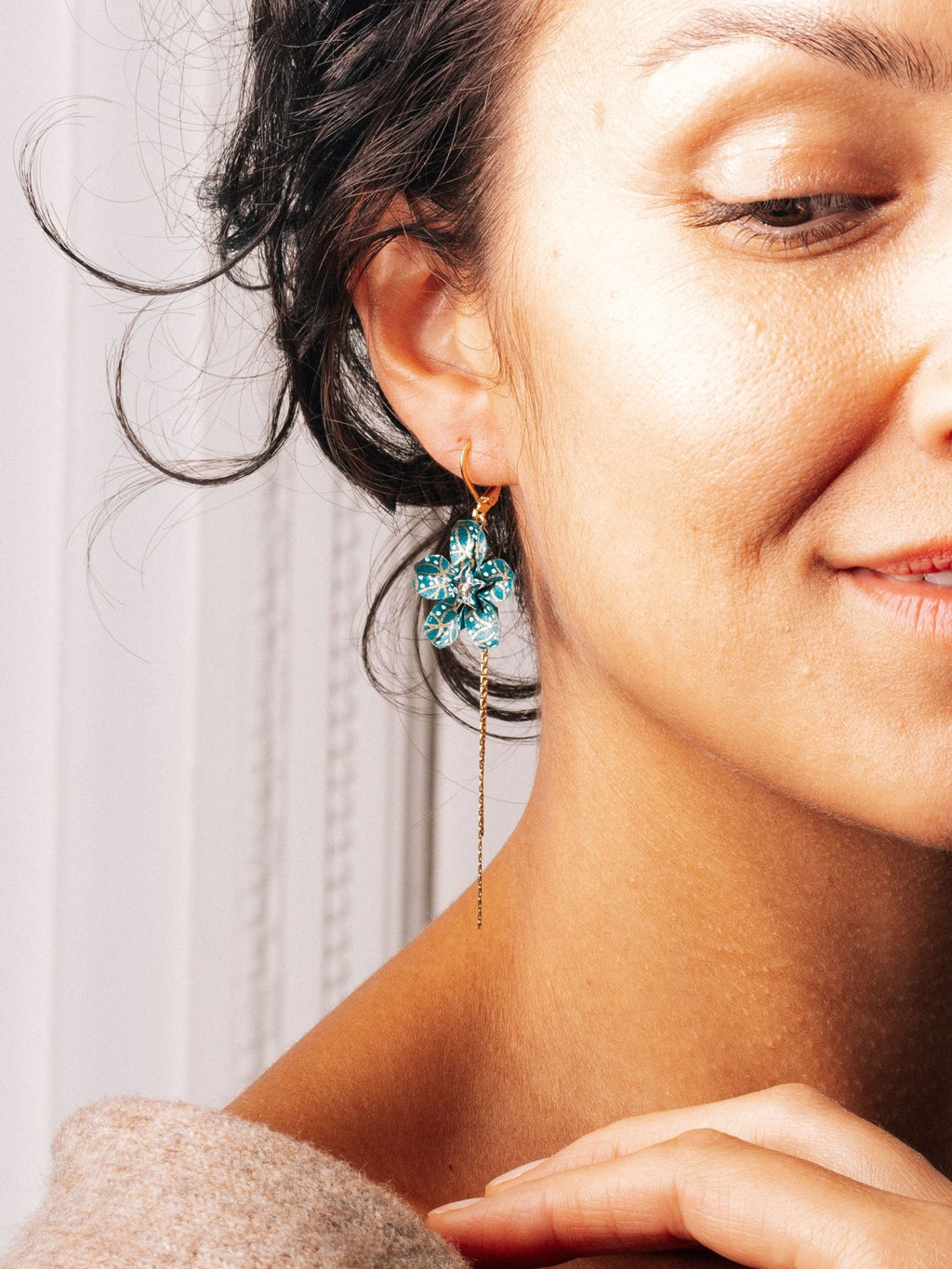 Boucles Sakura - Atelier Soya Paris