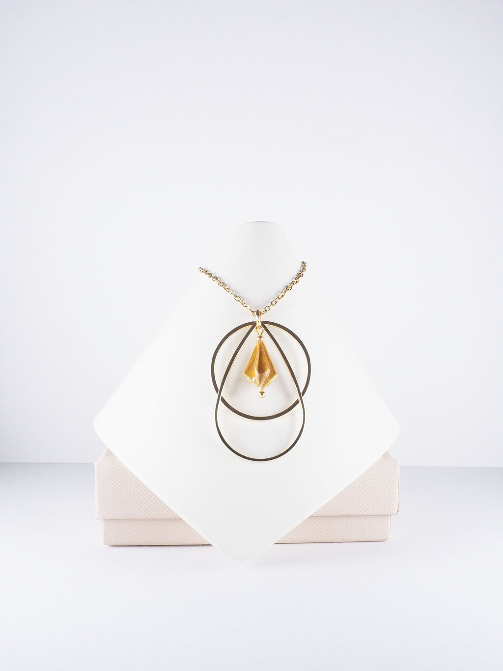 Collier Halo Drop