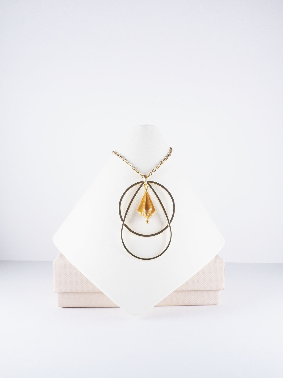 Collier Halo Drop