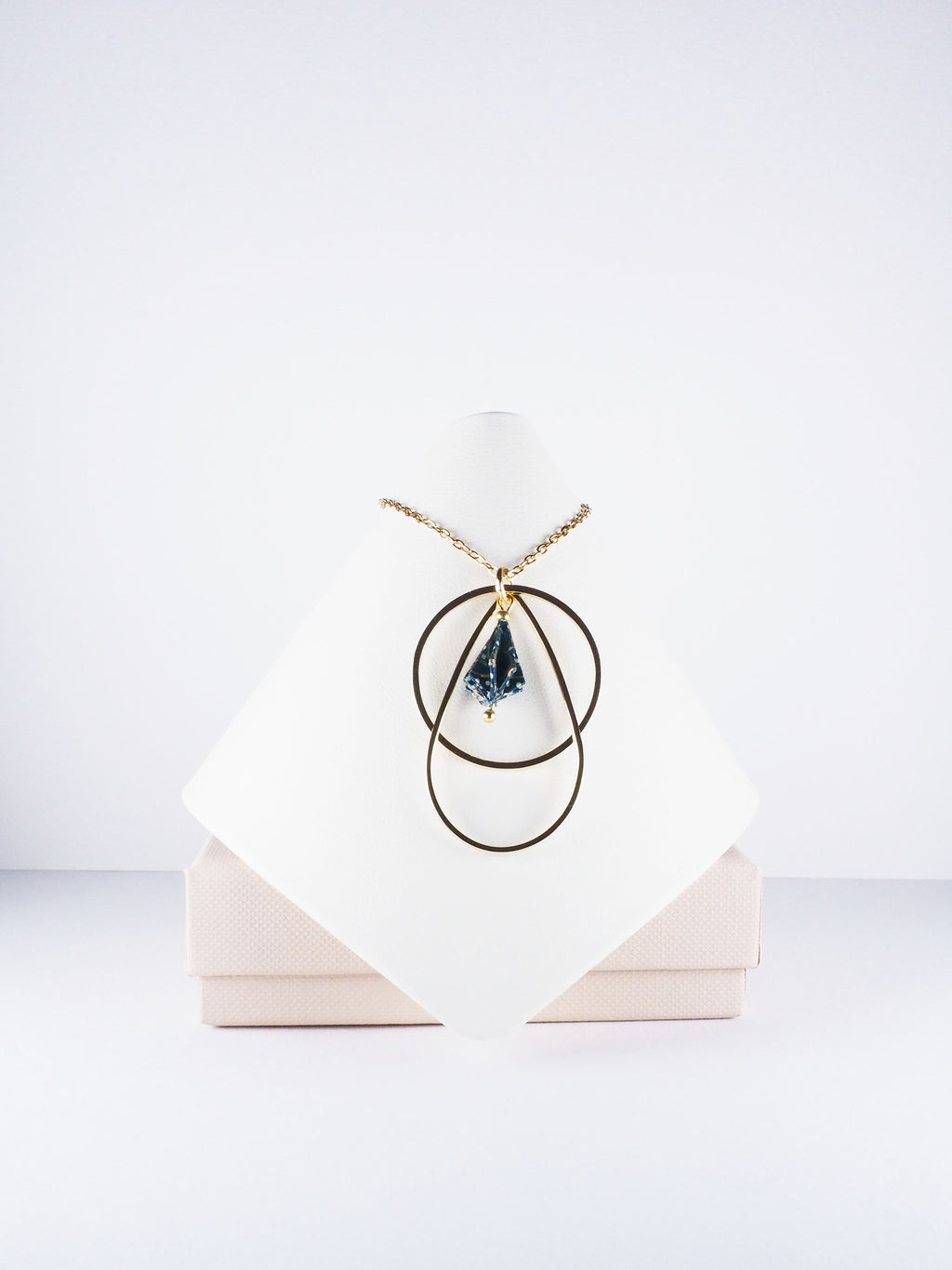 Collier Halo Drop