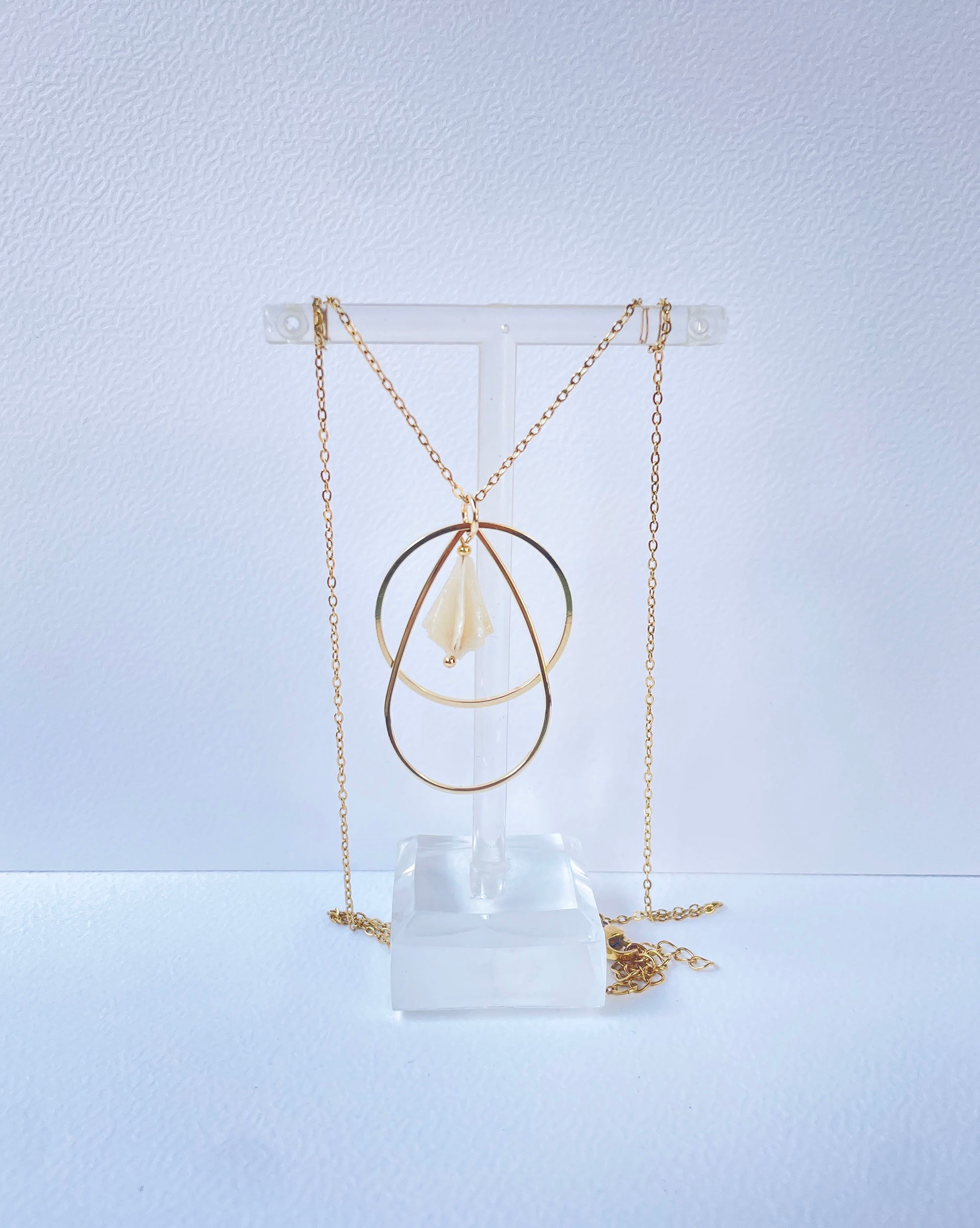 Collier Halo Drop