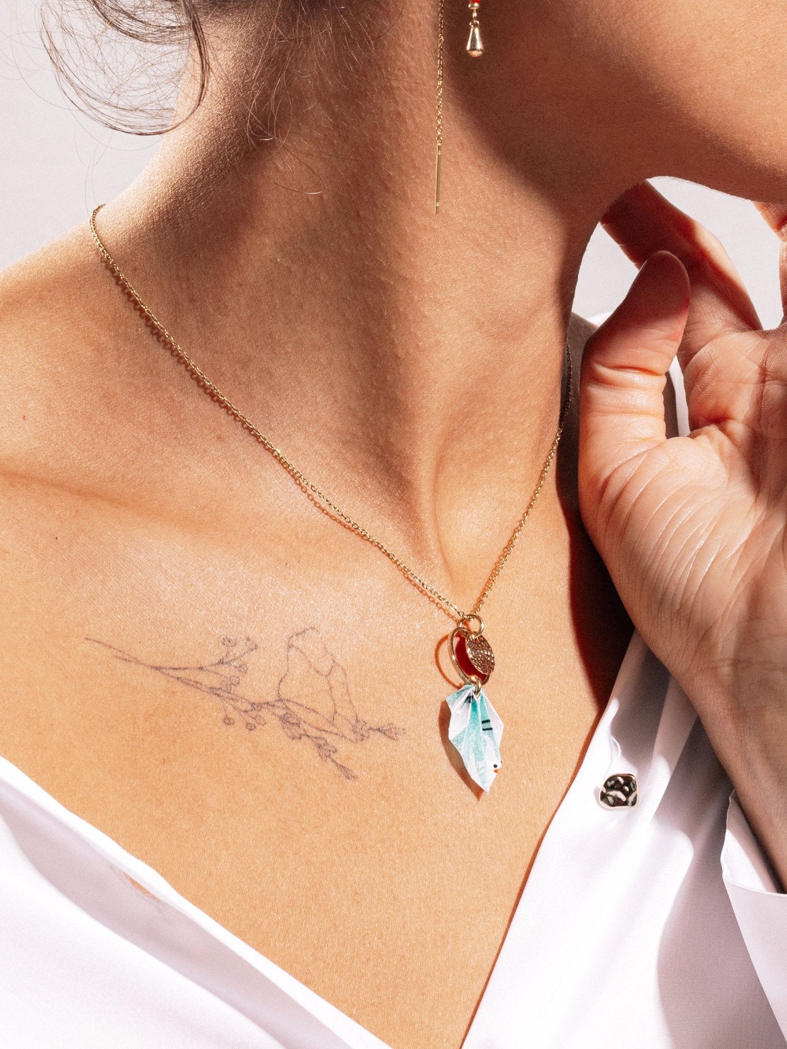 Collier Leaf Midi - Atelier Soya Paris