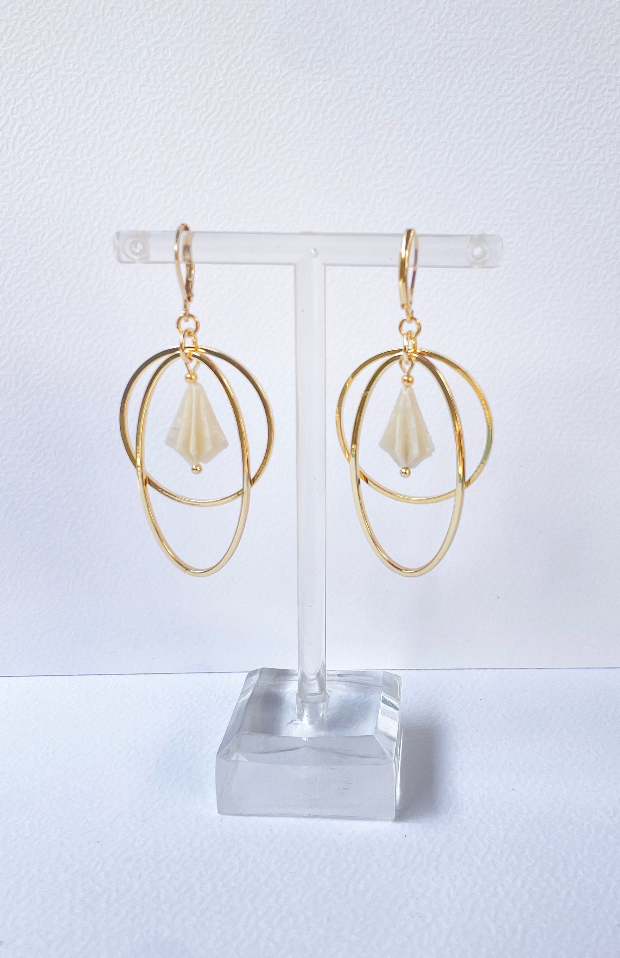 Boucles - L'ovale drop