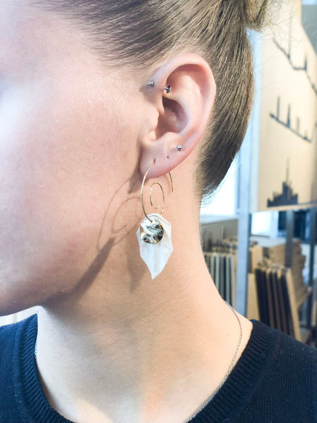 Boucles Leaf Maxi - Soya Paris